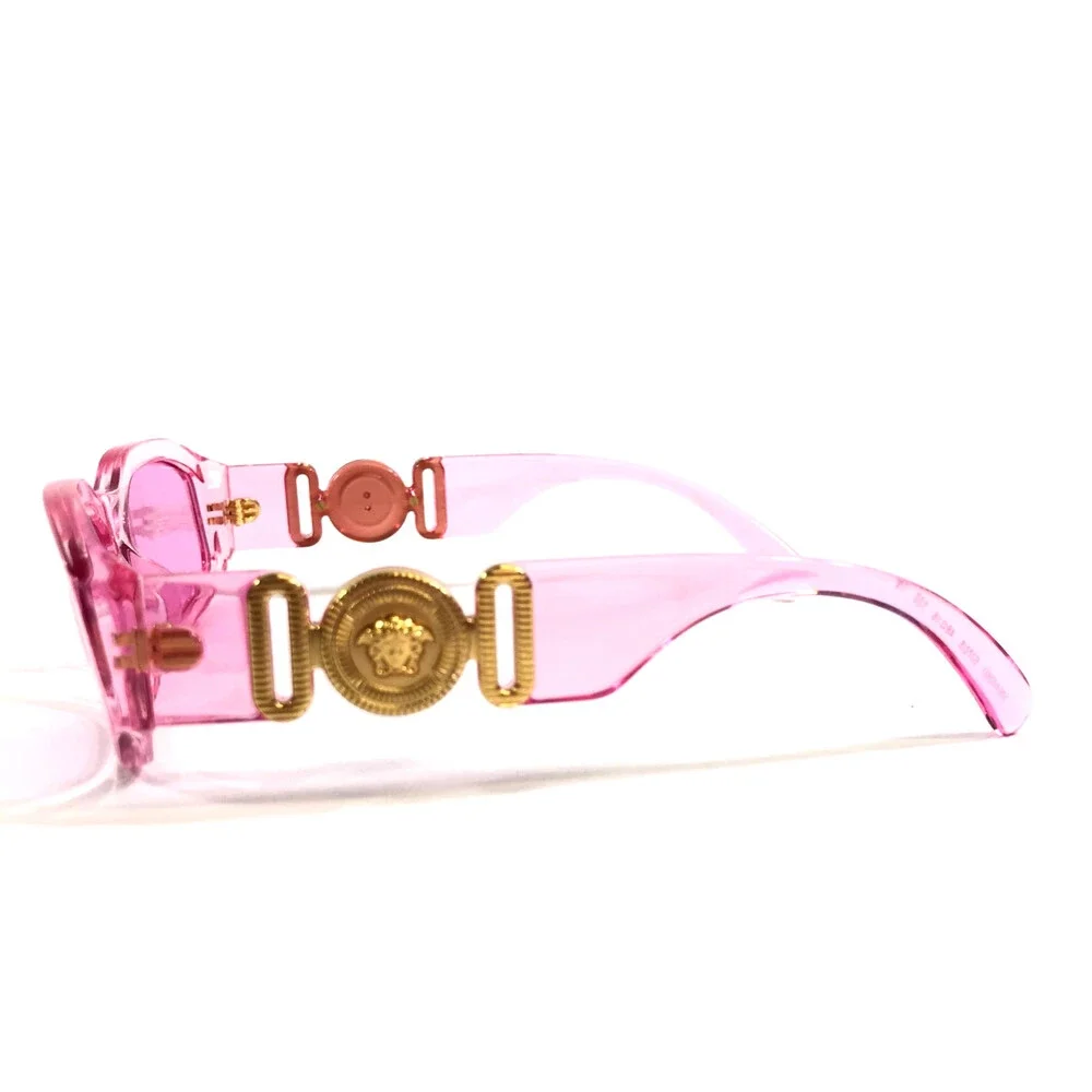 Versace Kids Sunglasses VK4429U 5370/5 Transparent Pink Fushcia with Pink Lenses